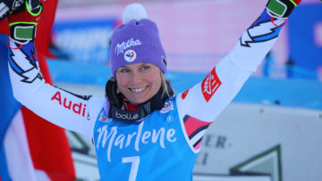 Ski World Cup 2018-2019. Tessa Worley (FRA)Kronplatz, 15 gennaio 2019.
