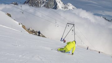 CERVINIA, ski test